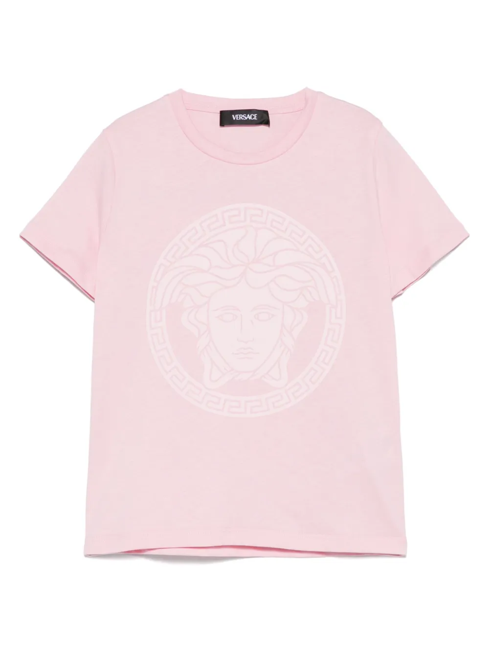 Versace Kids T-shirt met Medusa-print Roze