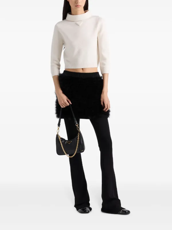 Prada Re-Edition Mini Bag | Black | FARFETCH