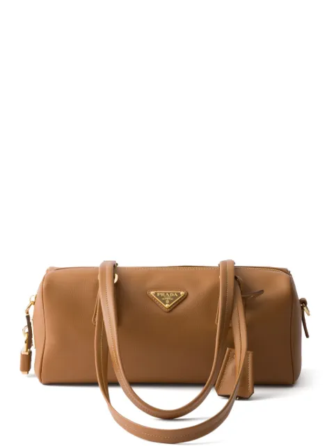 Prada medium leather tote bag