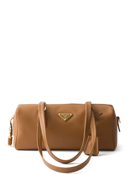 Sac cabas médium en cuir - Prada - Modalova