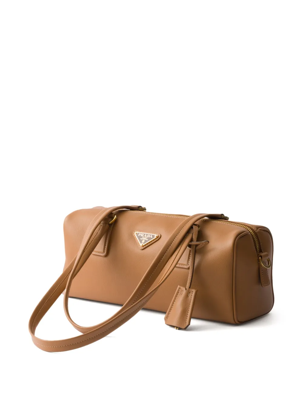 Prada Medium leren shopper Bruin
