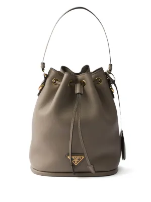 Prada saffiano bucket bag outlet