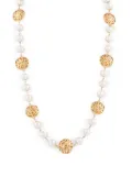 CHANEL Pre-Owned 1980 faux-pearl necklace - Gold
