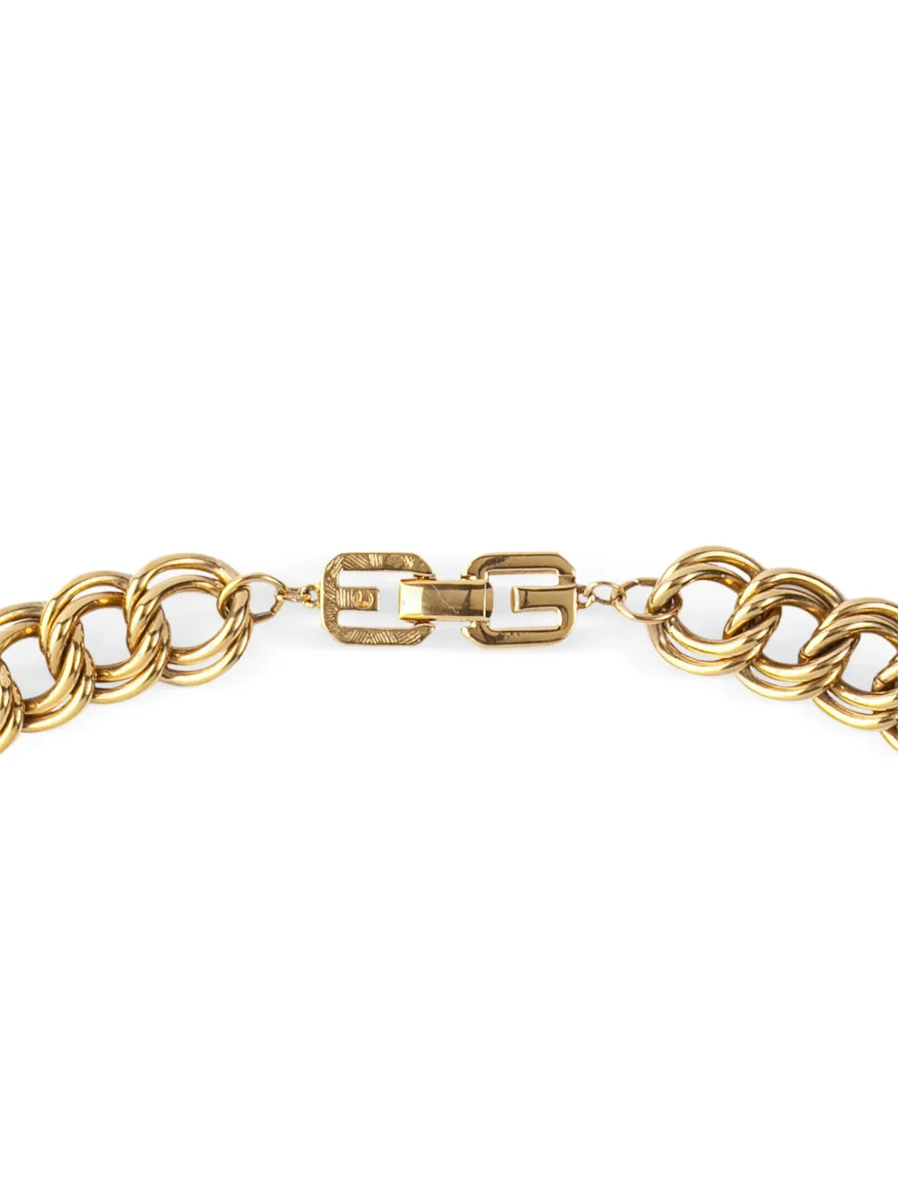 Givenchy Pre-Owned 1980s double chain-link necklace | Image 2