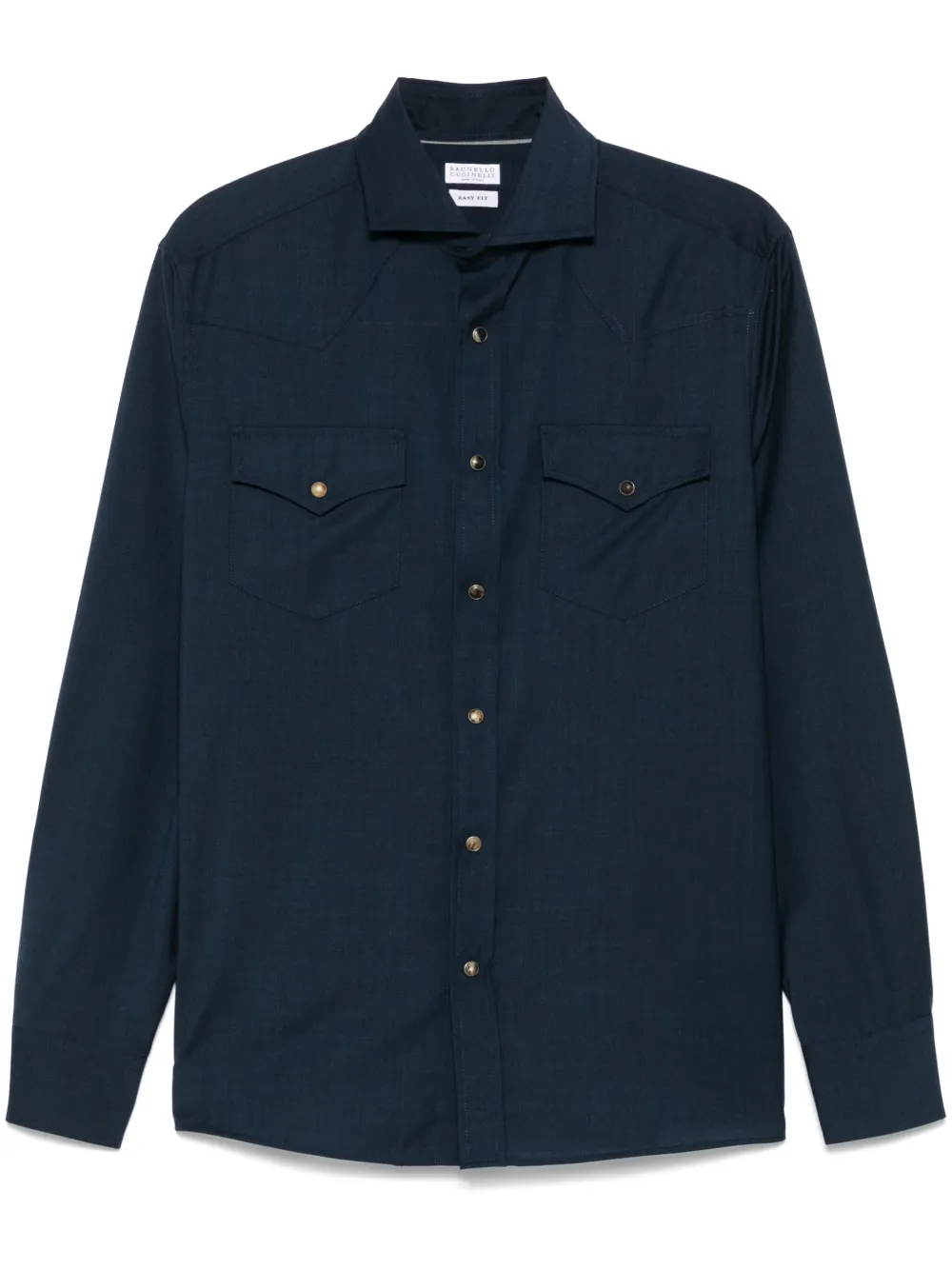 Brunello Cucinelli camisa con botones | azul | Image 1