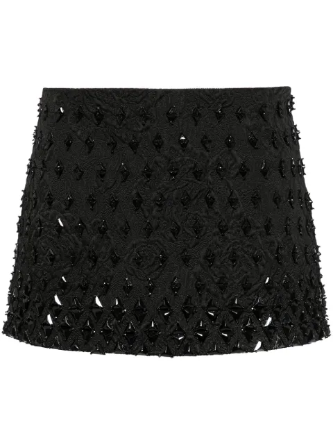 Amen falda corta con motivo en jacquard
