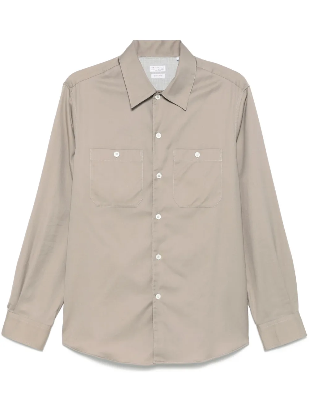 Brunello Cucinelli camisa con botones | neutro | Image 1