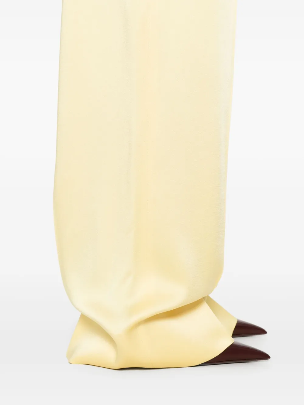 Stella McCartney Straight broek Geel