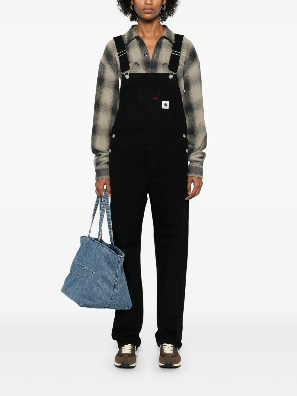Carhartt WIP Straight tuinbroek - Zwart