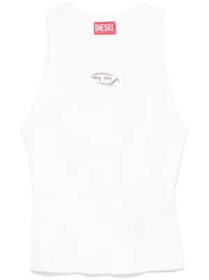 Diesel T-Anky-Tail-S1 Tank Top | White | FARFETCH