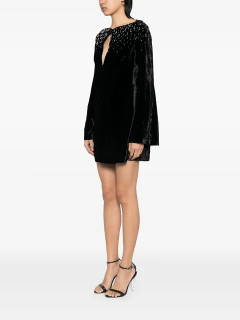 Amen velvet short dress AMW24426 - 2
