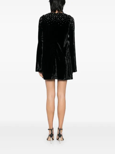 Amen velvet short dress AMW24426 - 3