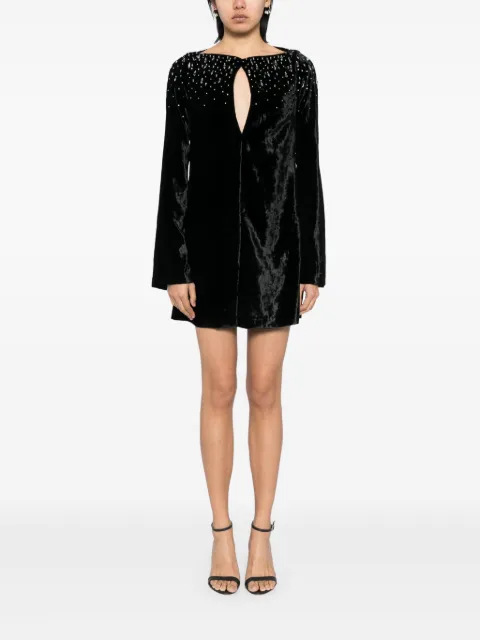 Amen velvet short dress AMW24426 - 1