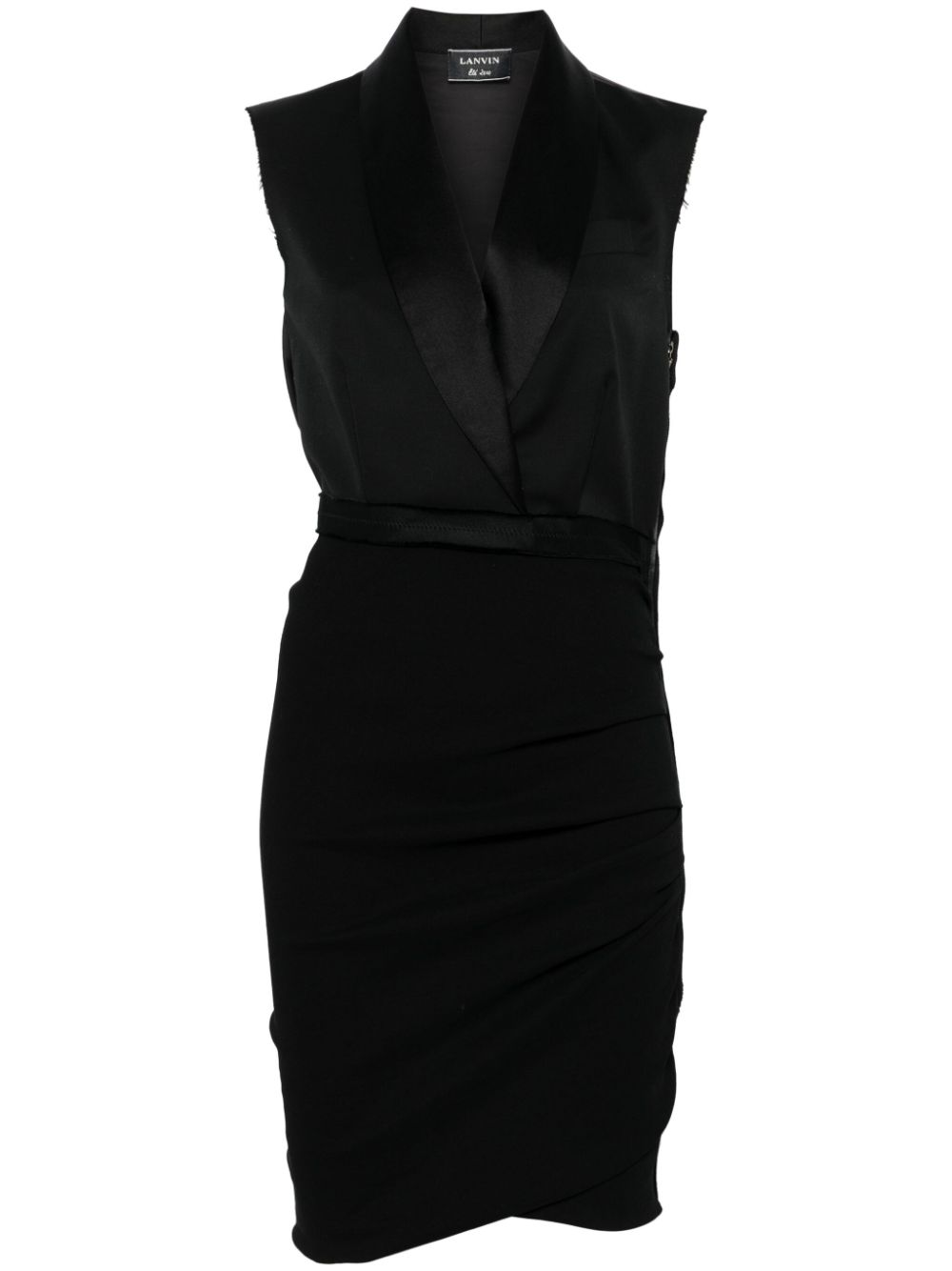 2010s V-neck midi dress