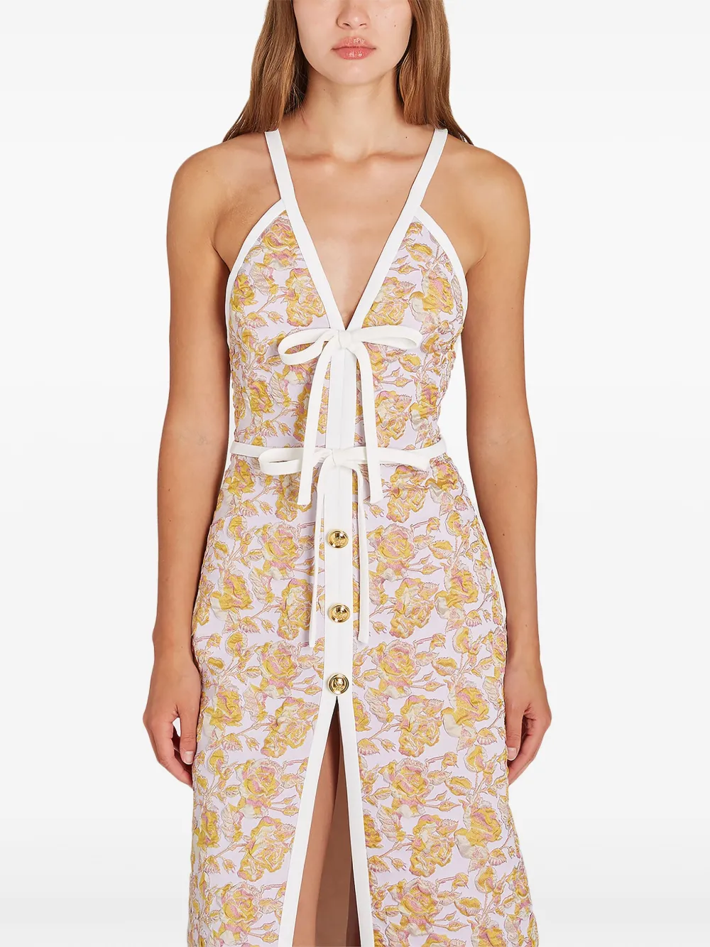Giambattista Valli Abito midi con applicazione | Image 6