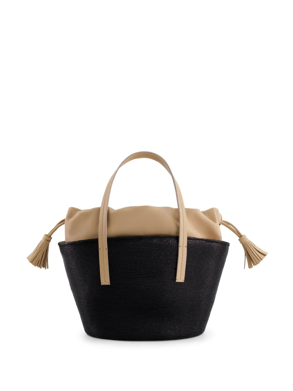 Giambattista Valli Strandtas met logopatch - Zwart