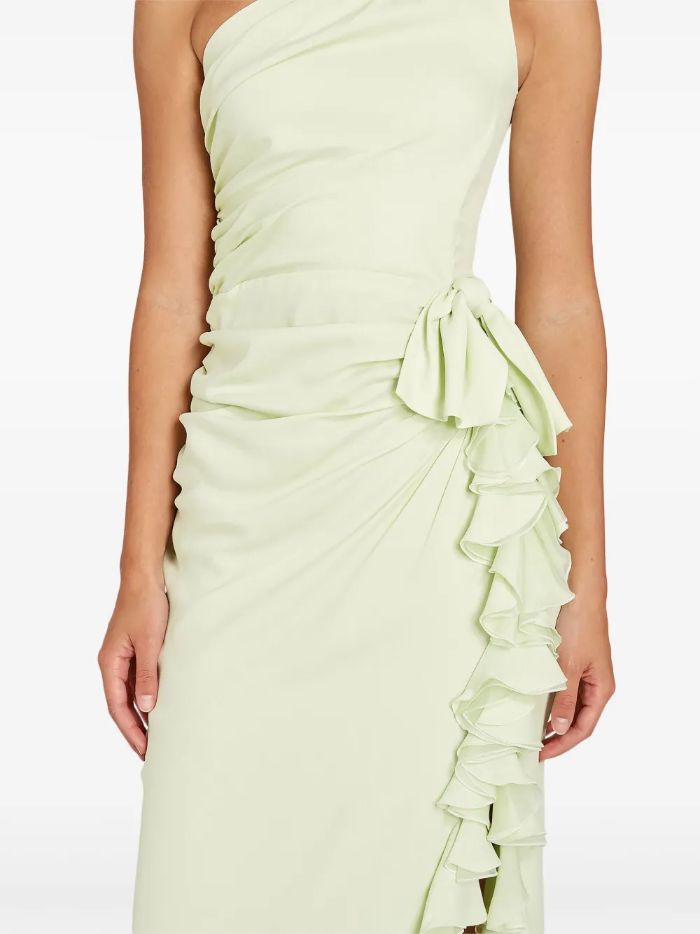 Giambattista Valli Abito asimmetrico con ruches | Image 6