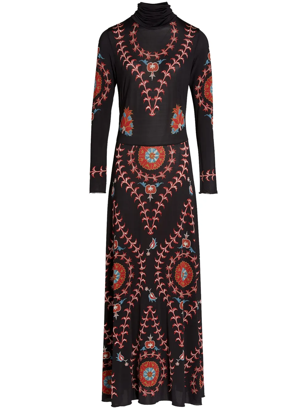 Giambattista Valli Silk Road maxi-jurk Rood