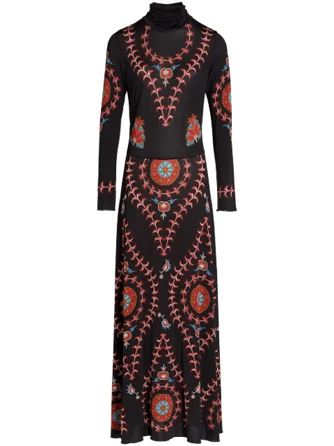 Giambattista Valli vestido largo Silk Road