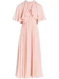 Giambattista Valli crepe midi dress - Pink