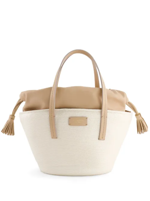 Sac de plage à patch logo - Giambattista Valli - Modalova