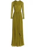 Giambattista Valli draped maxi dress - Green
