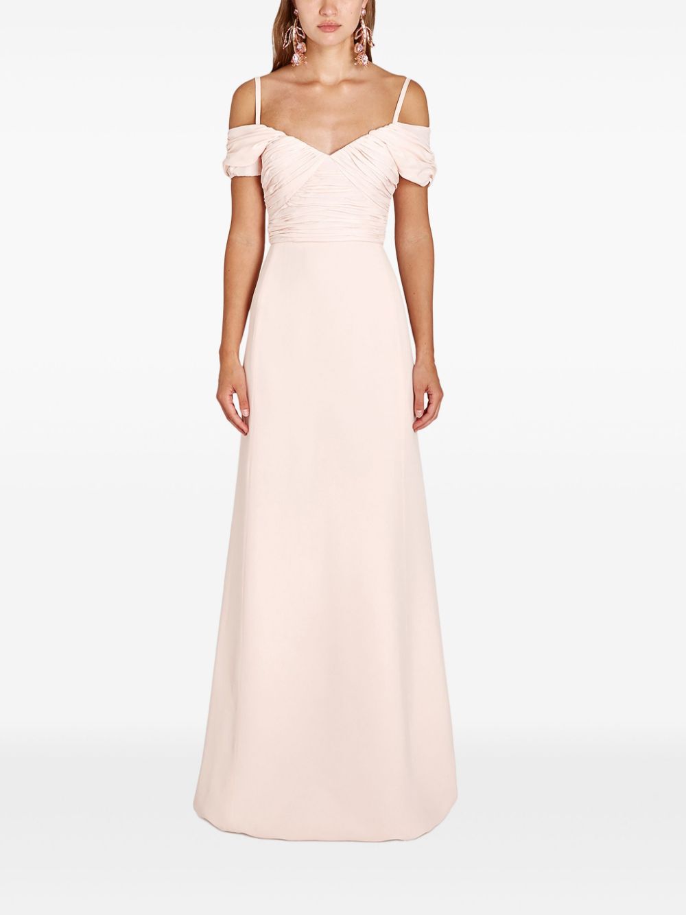 Giambattista Valli Strapless maxi-jurk - Roze