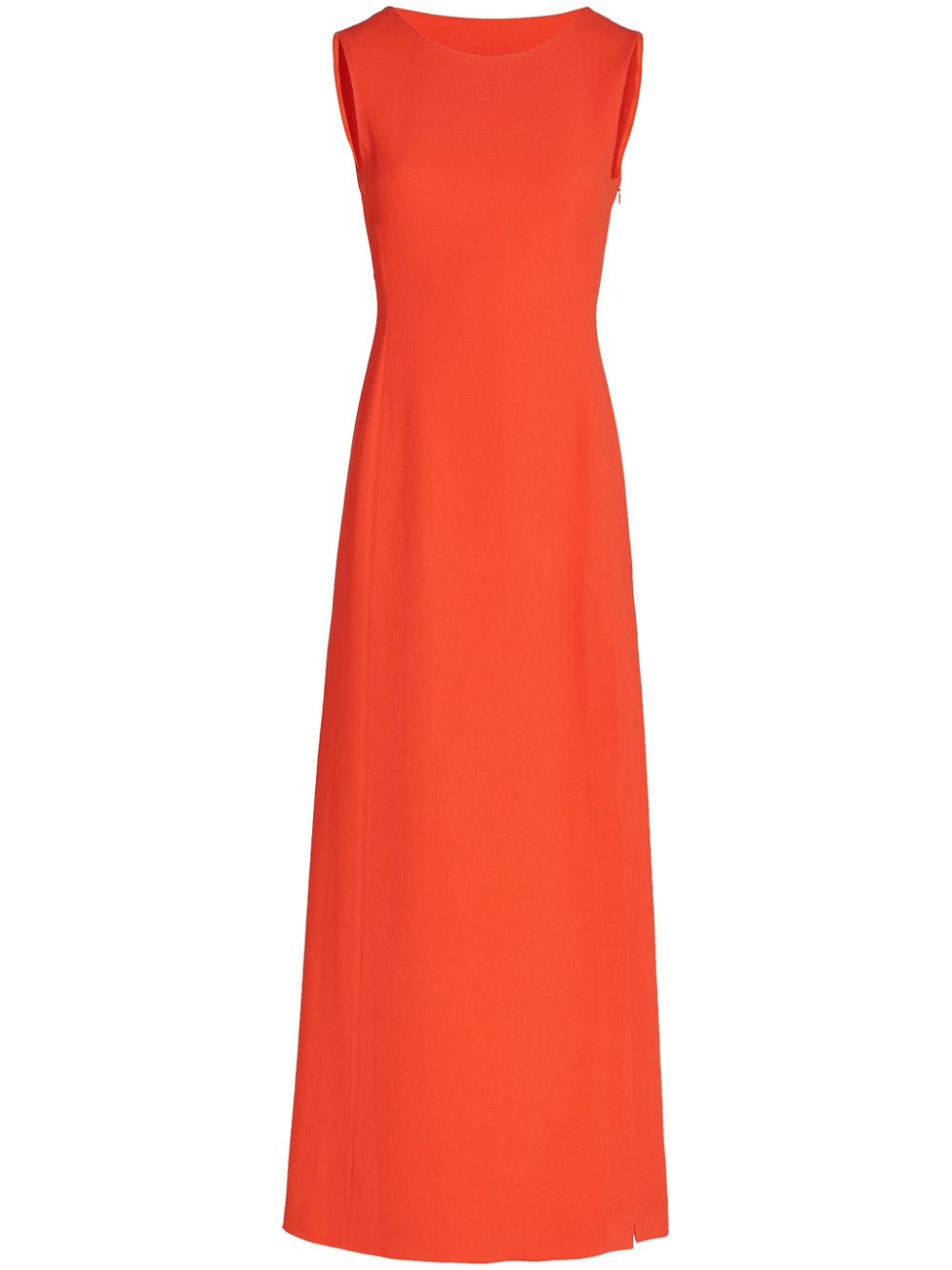 Giambattista Valli Crêpe maxi-jurk Rood