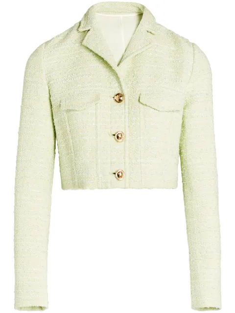 Giambattista Valli tweed short jacket 