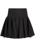 Giambattista Valli flared popeline skirt - Black