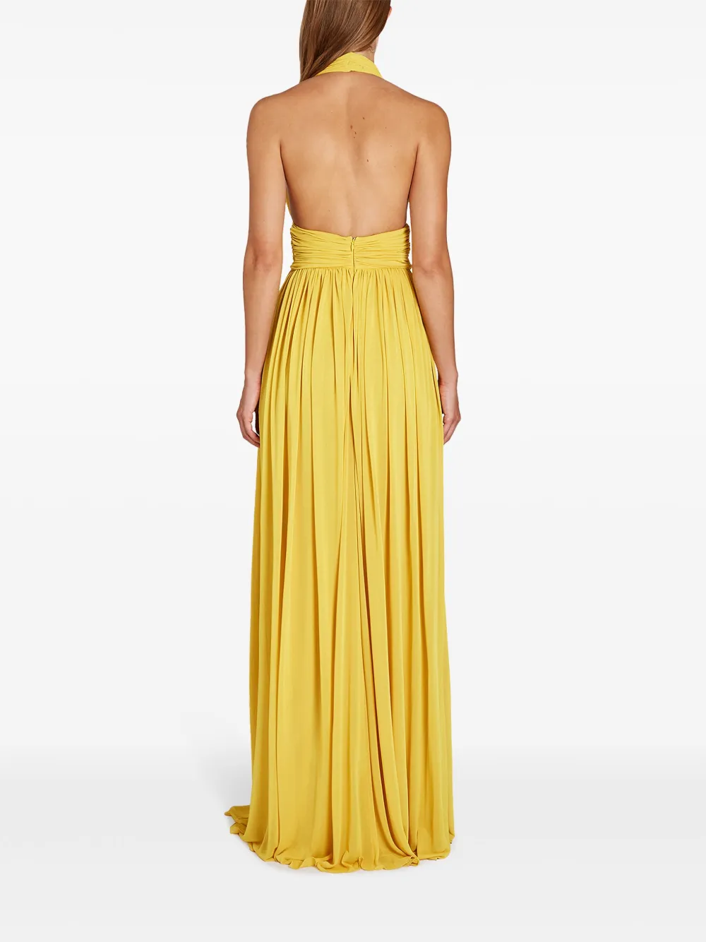 GIAMBATTISTA VALLI OPEN-BACK MAXI DRESS