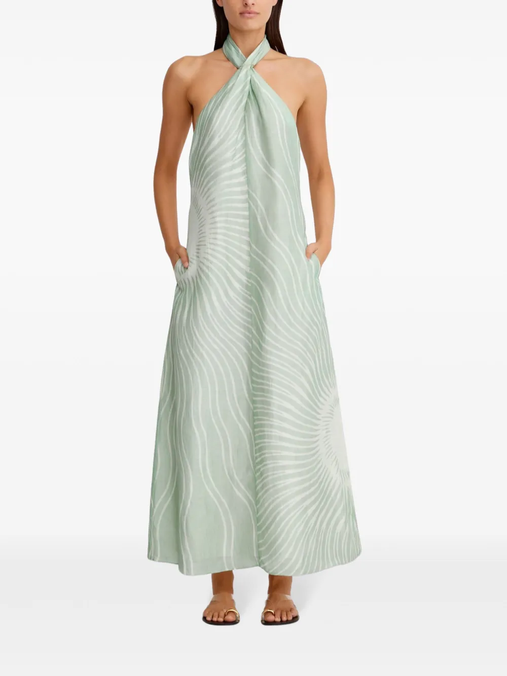 SIGNIFICANT OTHER Celeste maxi dress - Green