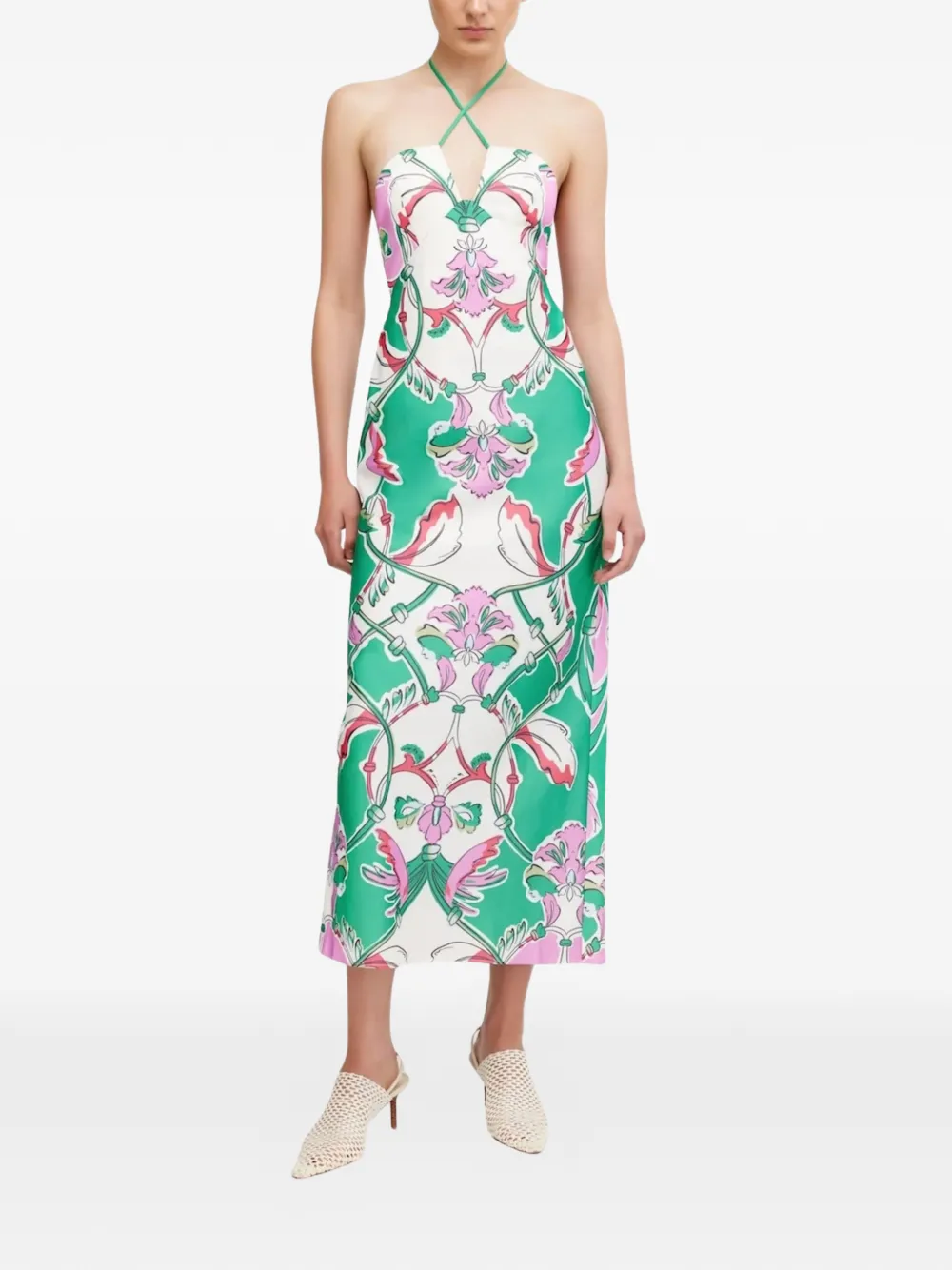 SIGNIFICANT OTHER Kianna midi-jurk - Groen