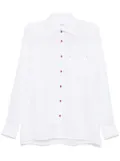 Kiton linen shirt - White