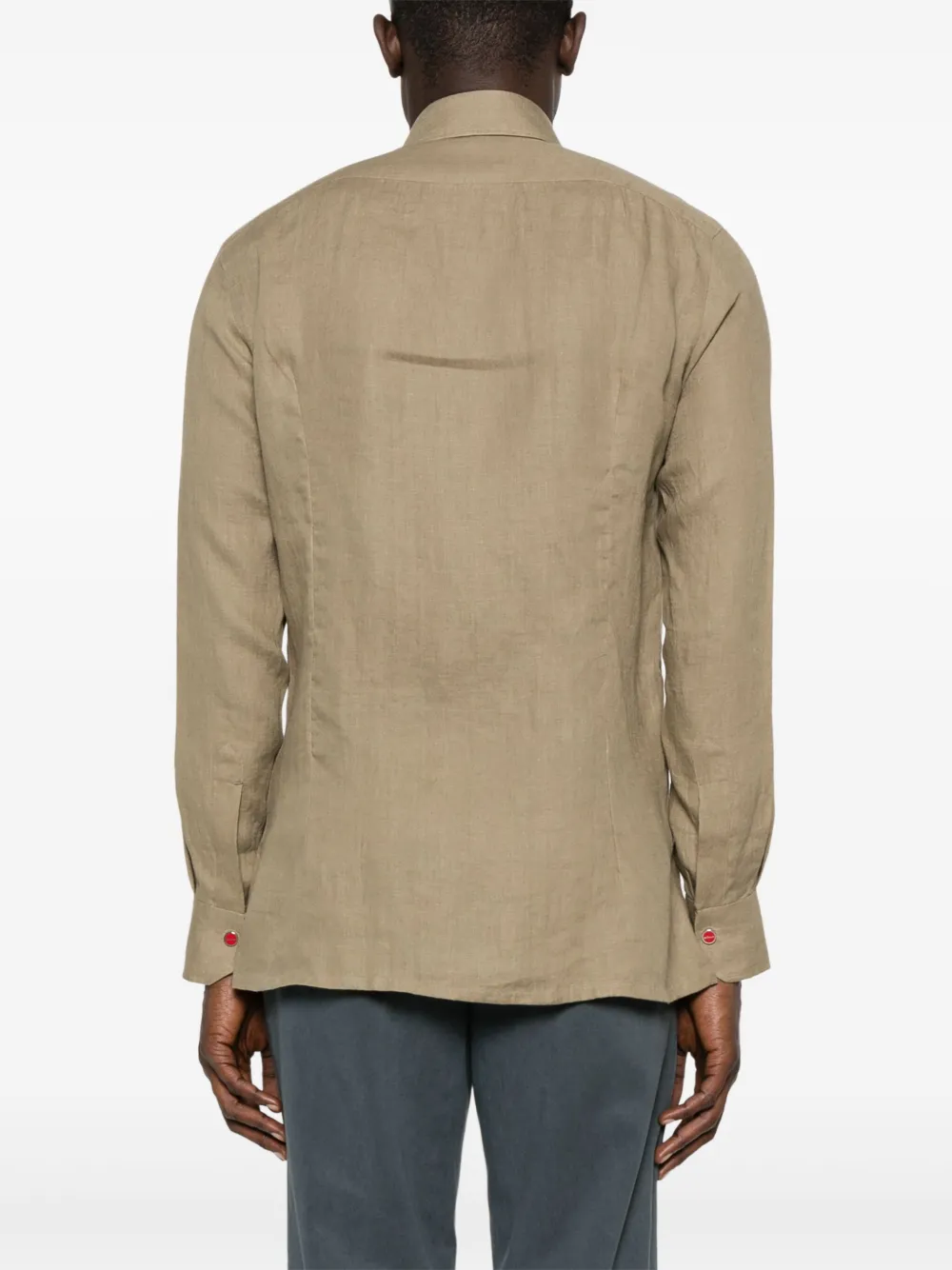 KITON LINEN SHIRT 