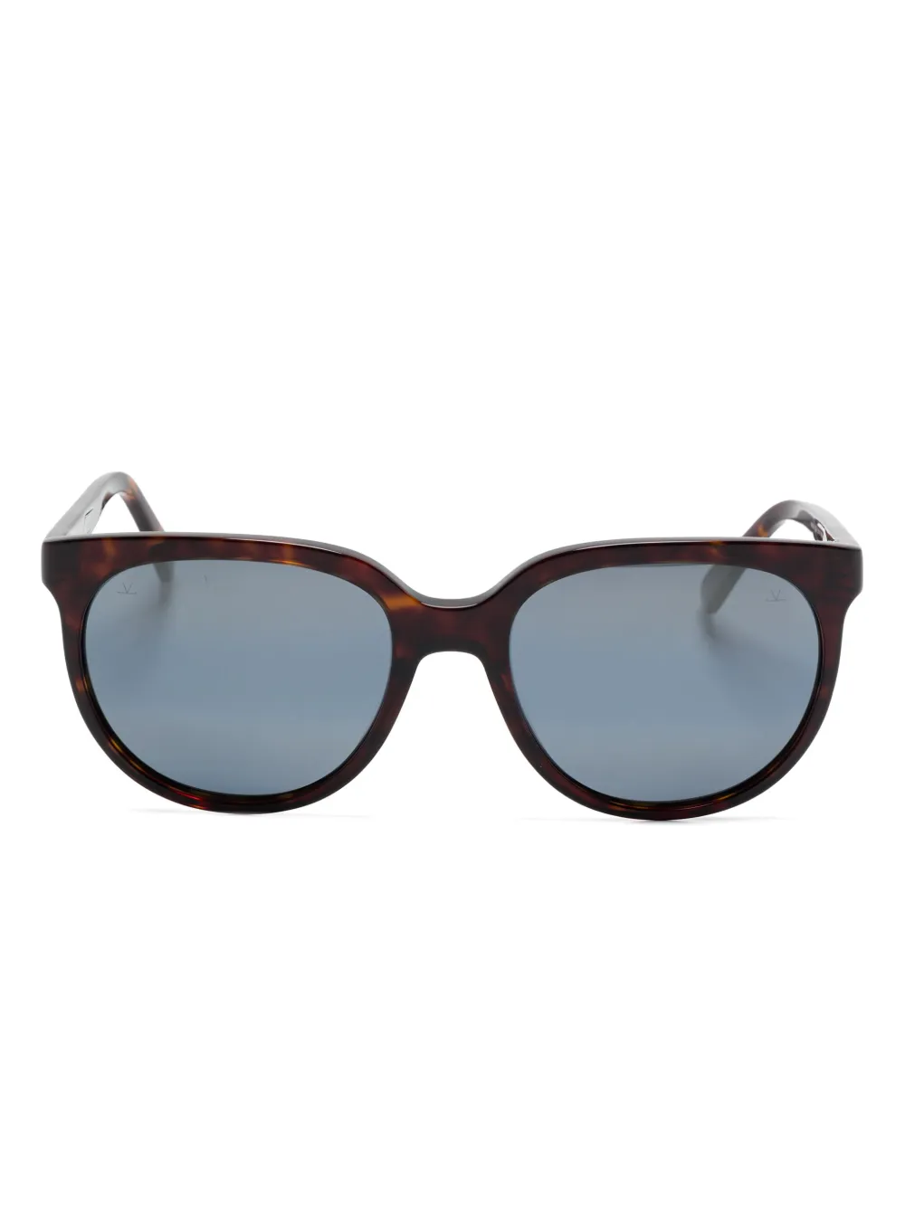 Vuarnet oval-frame sunglasses | Brown | Image 1