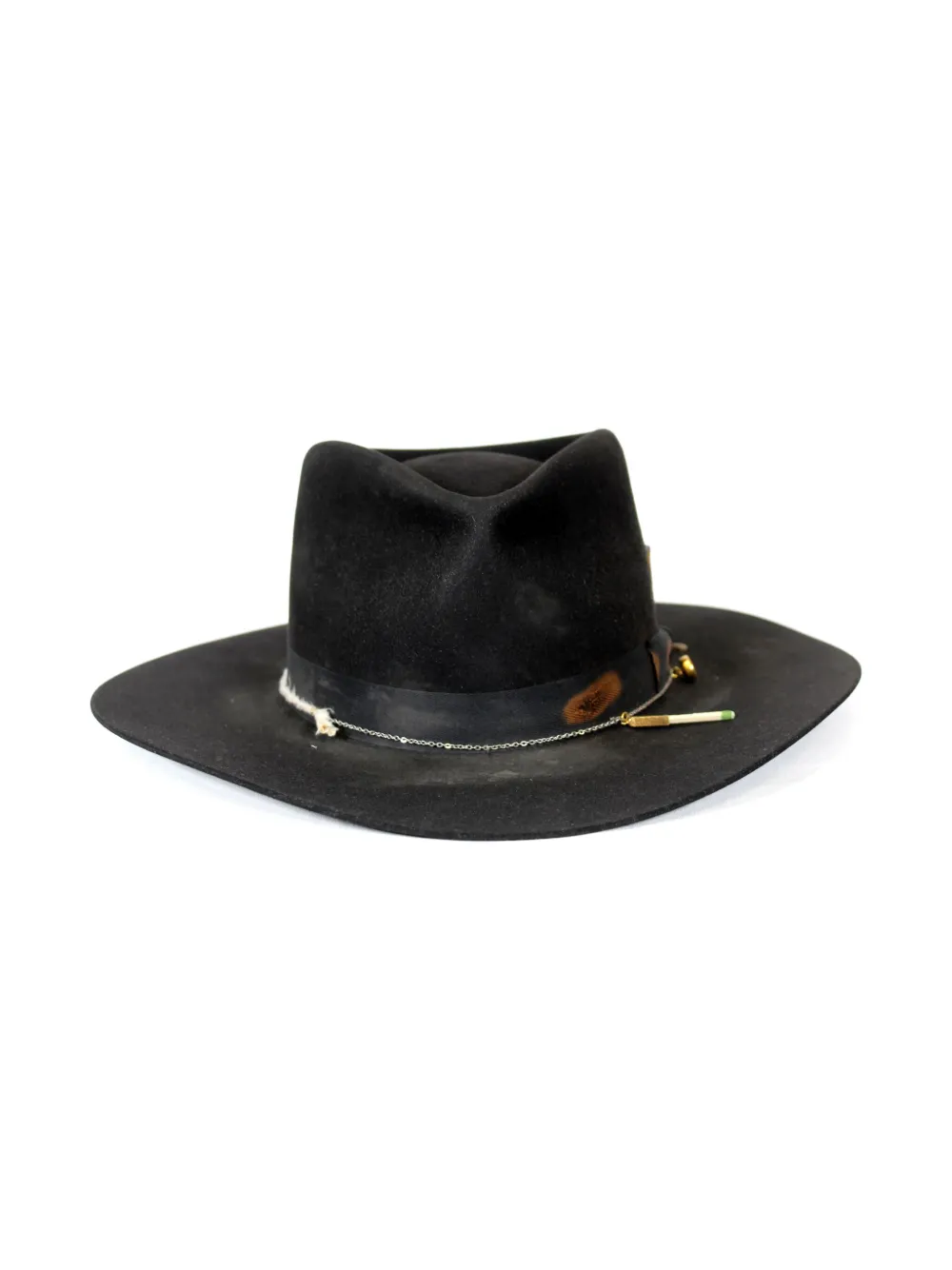 Nick Fouquet Avedon fedora hat - Zwart