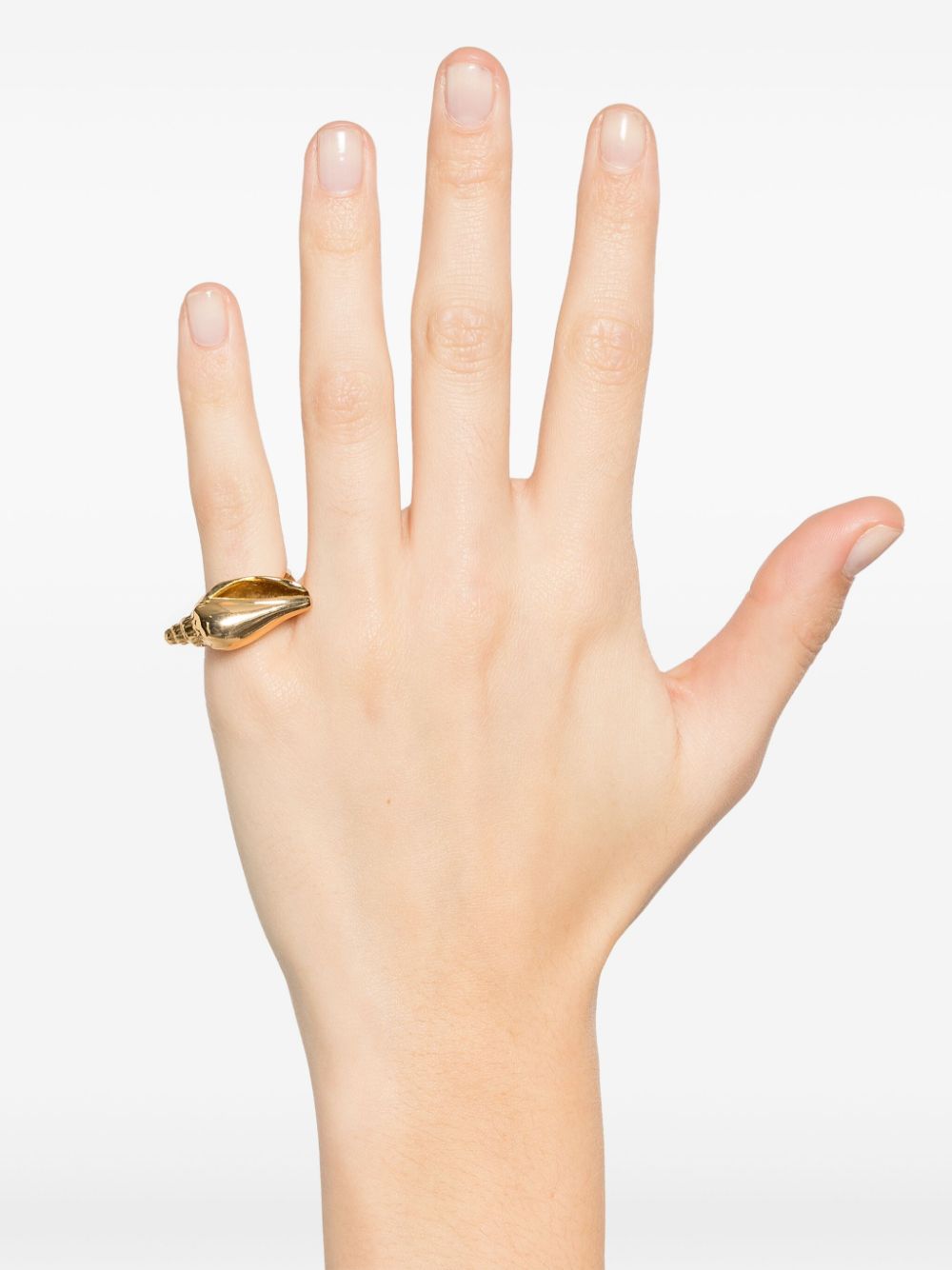 Tohum Concha Colubra ring - Goud