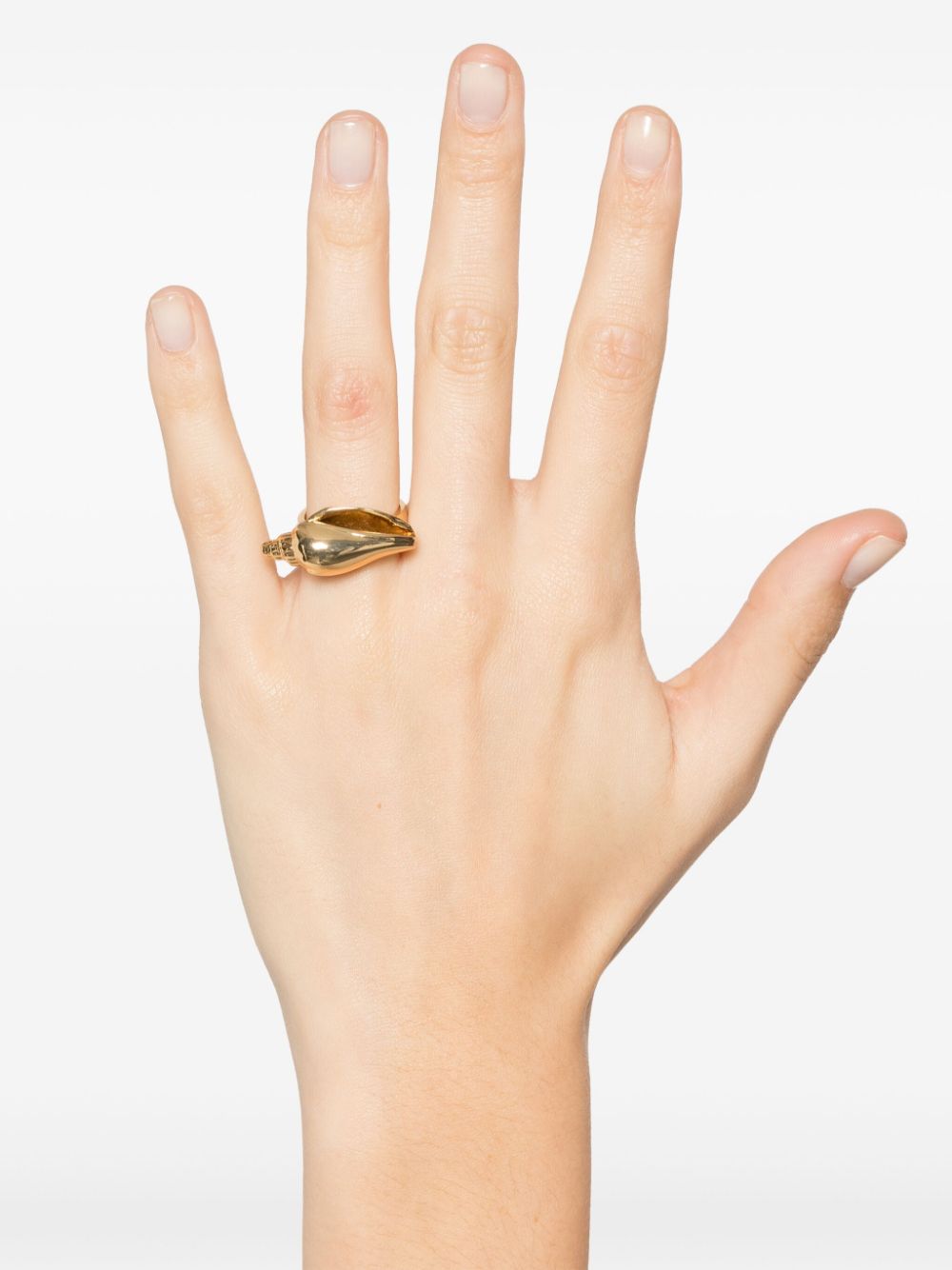 Tohum Ring met schelpen - Goud