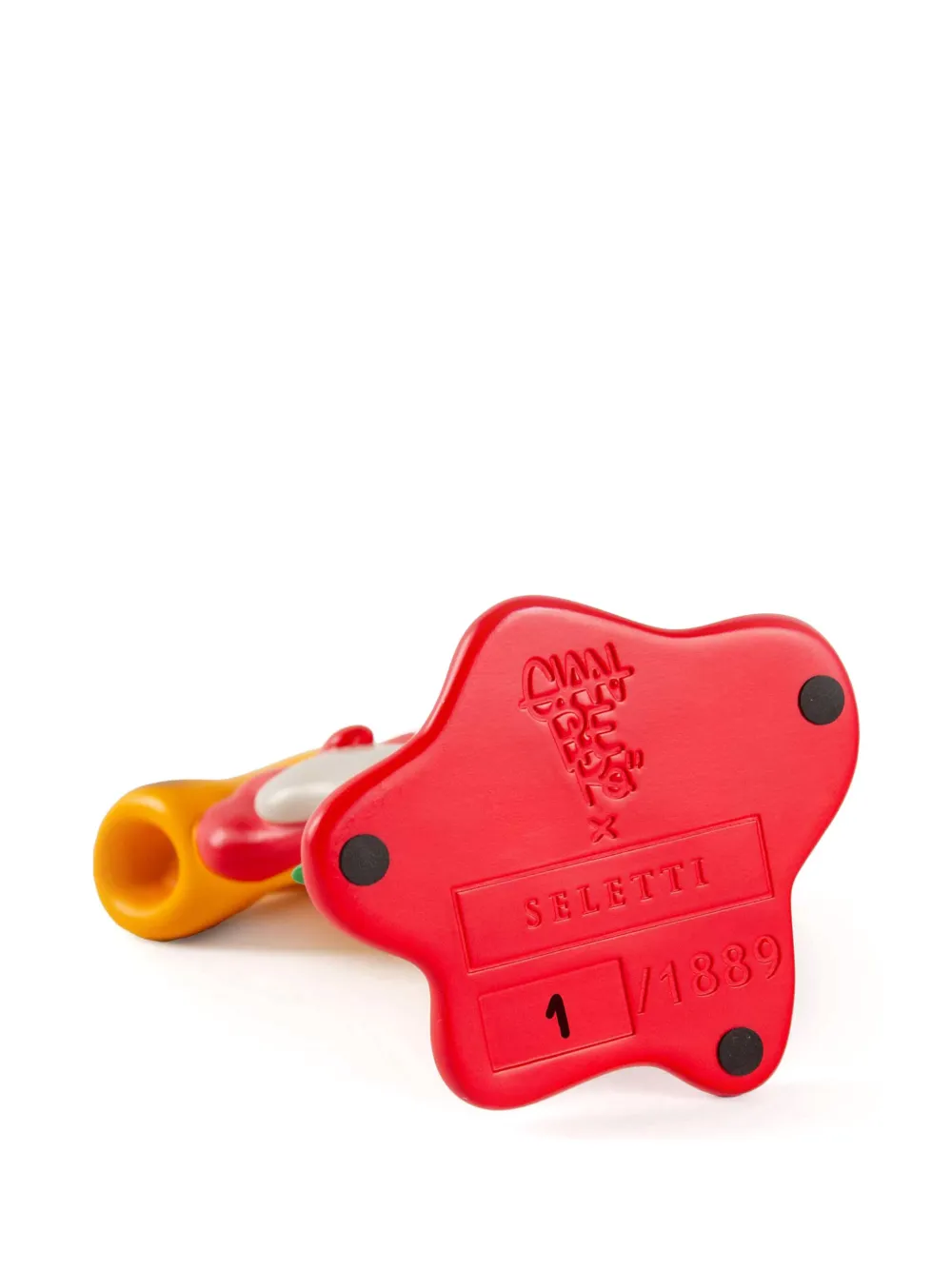 Seletti X Gianpero D'alessandro Too Much Sauce Figure In Red