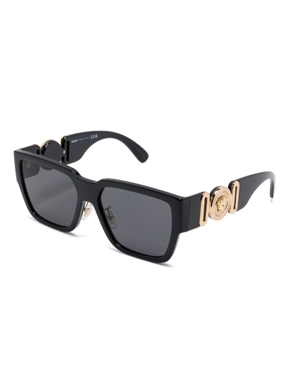 Versace Eyewear Zonnebril met vierkant montuur - Zwart