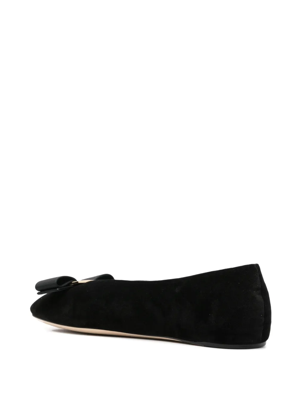 Ferragamo Vara Bow ballet flats Black