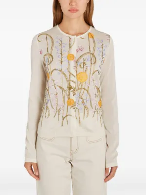 アウターその他 GIAMBATTISTA VALLI KNITTED CASHMERE CARDIGAN