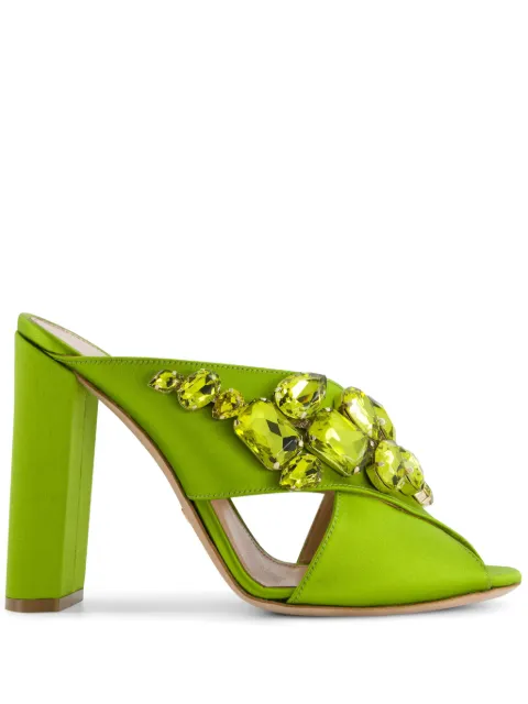 Giambattista Valli mules con detalles de cristal