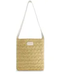 Giambattista Valli raffia beach bag - Neutrals