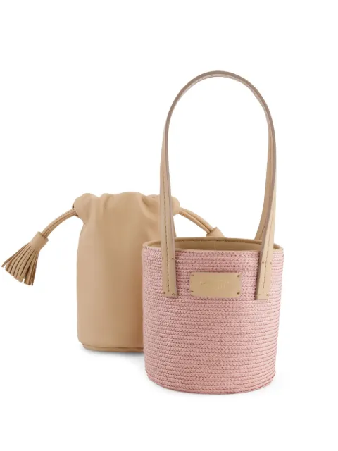 Giambattista Valli logo-patch beach bag