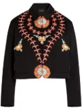 Giambattista Valli Silk Road jacket - Black