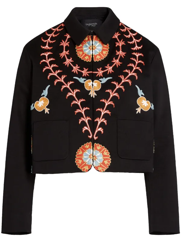 【超高級品、総シルク】 Giambattista Valli ジャケット 27354024_57165692_600.jpg