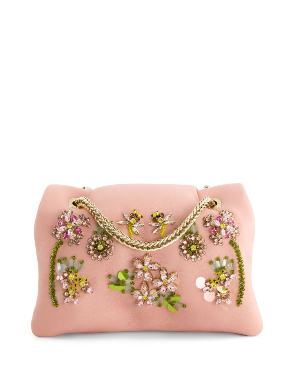 crystal-embellished mini bag