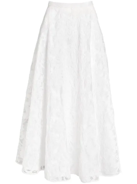 Giambattista Valli lace maxi skirt